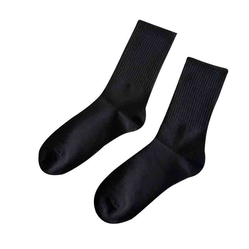 

mens & womens socks 2021 new fashion embroidered men athletic sock casual women breathable stockings size 11 colors, Black