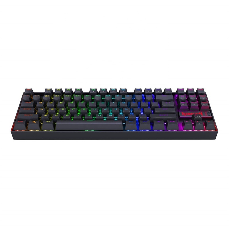 

Redragon K552RGB Mechanical Gaming Keyboard 60% Compact 87 Key Kumara Wired Cherry MX Blue Switches Equivalent for Windows PC Gamers