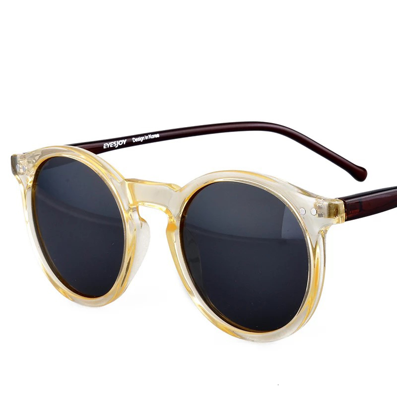 

2021 New Sunglasses Men Shades for Women Retro Round Frame Vintage Brand Designer Fashion Sun Glasses Outdoor Decoration Imai