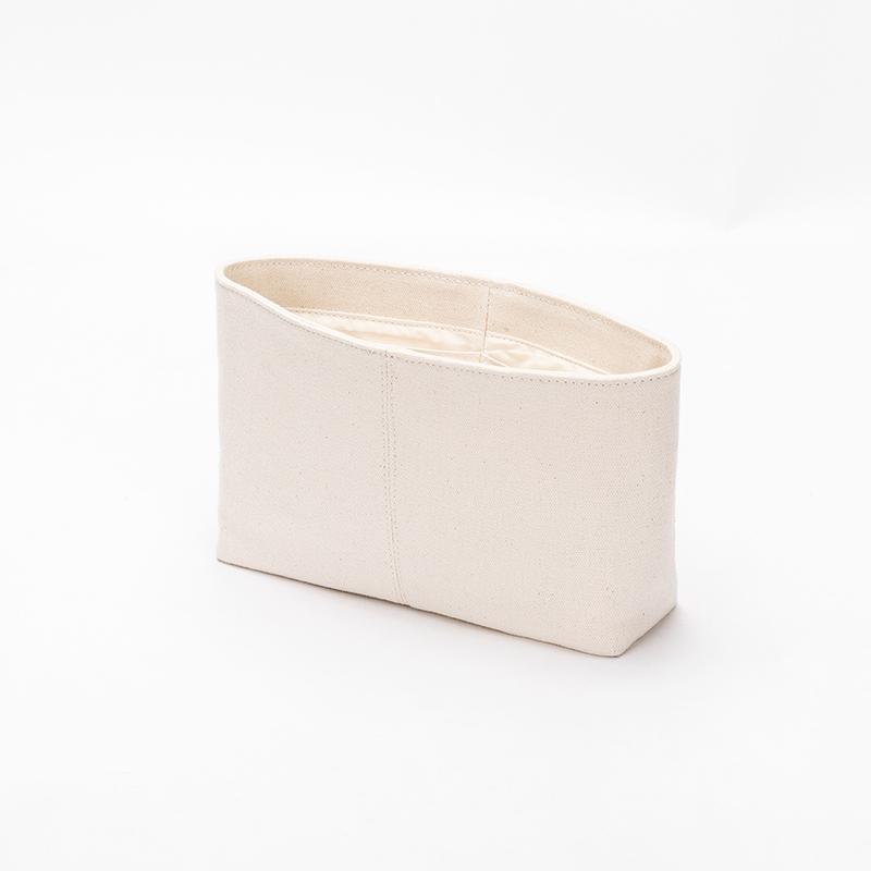 

Bag-in-bag inner bag Ultra-light canvas bag support Pure cotton Longxiang inner Multifunctional cosmetic, Beige