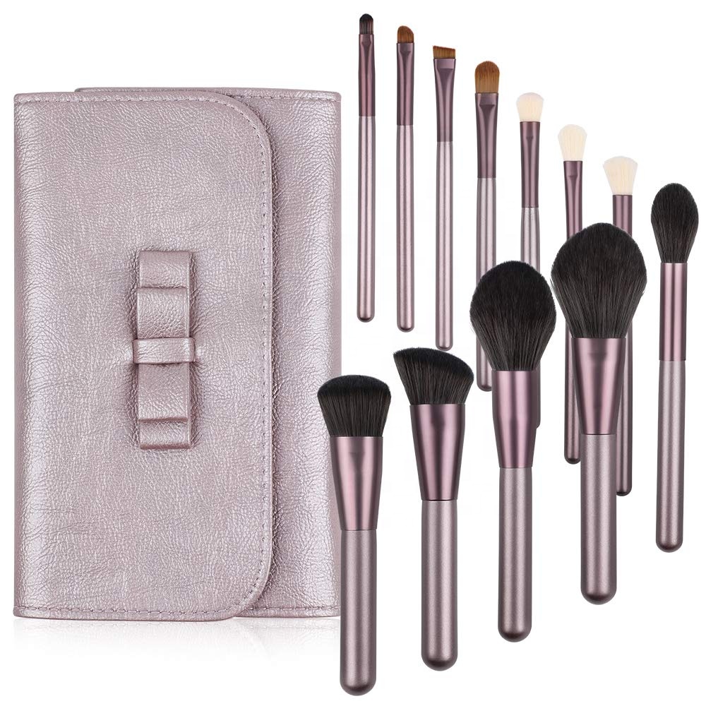 

12pcs Designers Makeup Brushes Sets Synthetic Foundation Brushes for Blending Powder Eye Shadows Makeup Set Beauty tools