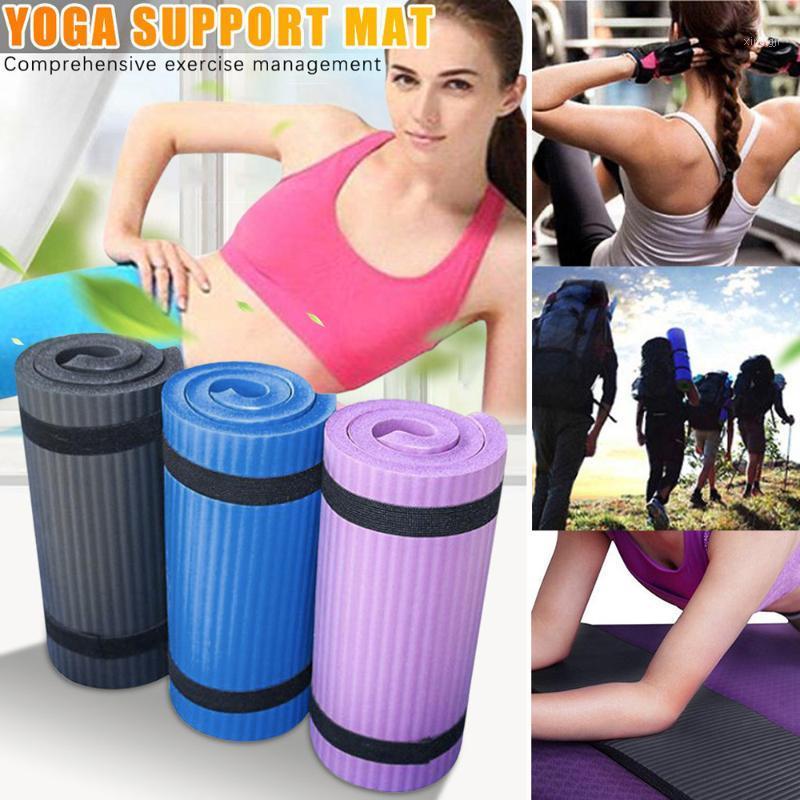 

Yoga Knee Pad Exercise - Extra Padding Support For Knees Elbow Mat Best Exercise Knee Pad - Eliminate Pain During Yoga1, Black