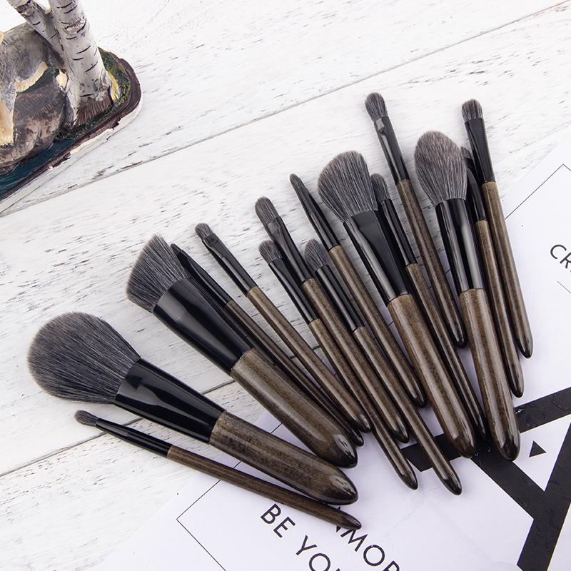 

15Pcs Anmor Makeup Brushes Set High Quality Synthetic Hair Foundation Eyeshadow Blending Eyebrow Make Up Brush brochas