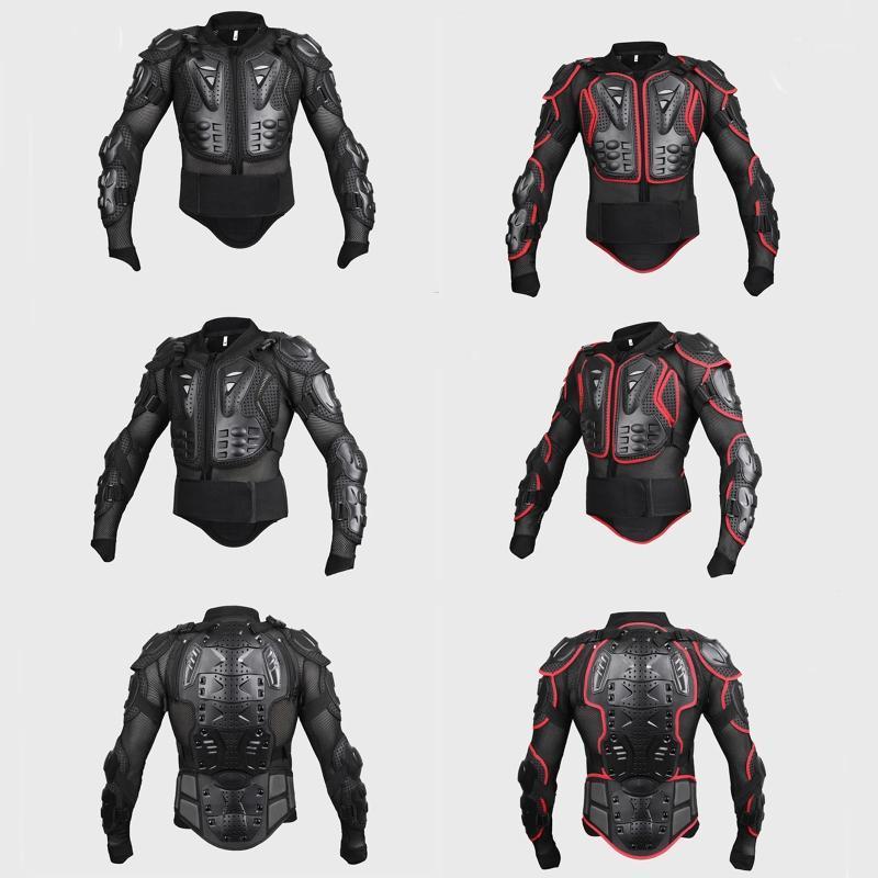 

Adult Motorcycle Dirt Bike Body Armor Protective Gear Chest Back Protector Arm Protection Pads for Motocross Skiing1