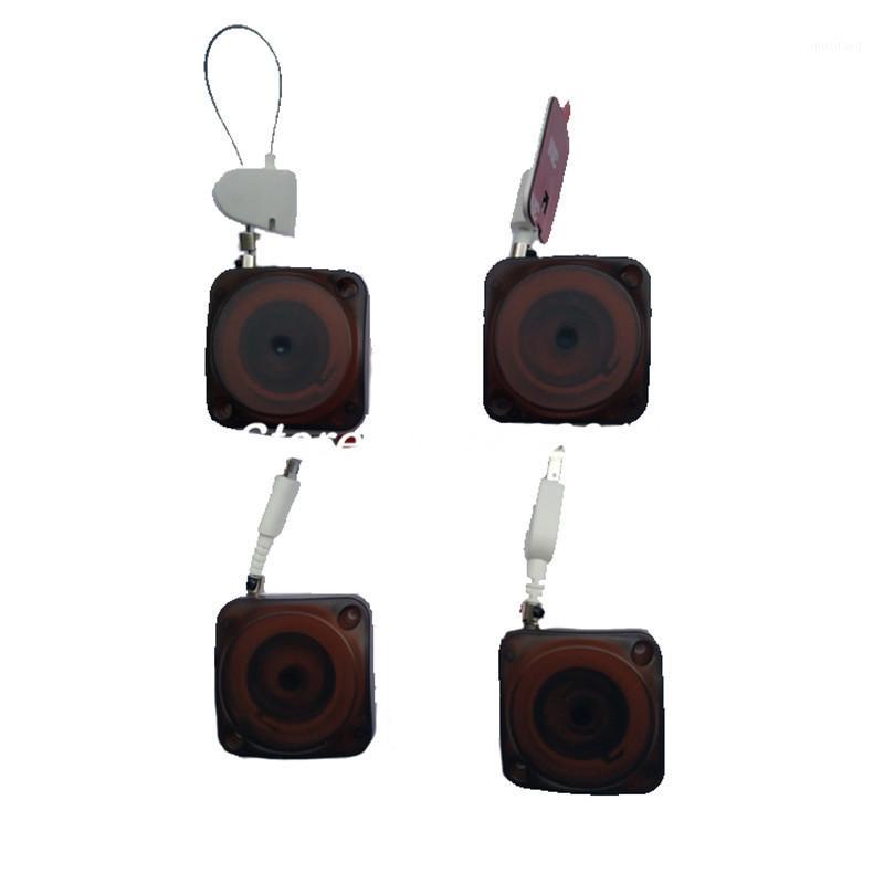

10pcs/lot anti-theft device steel cable anti-theft alarm Micro / USB / sticker /Lasso interface1