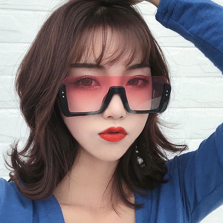 

Sunglasses LONSY Style Black Pink For Women Vintage Gradient Eyewear Female Fashion Sun Glasses UV400
