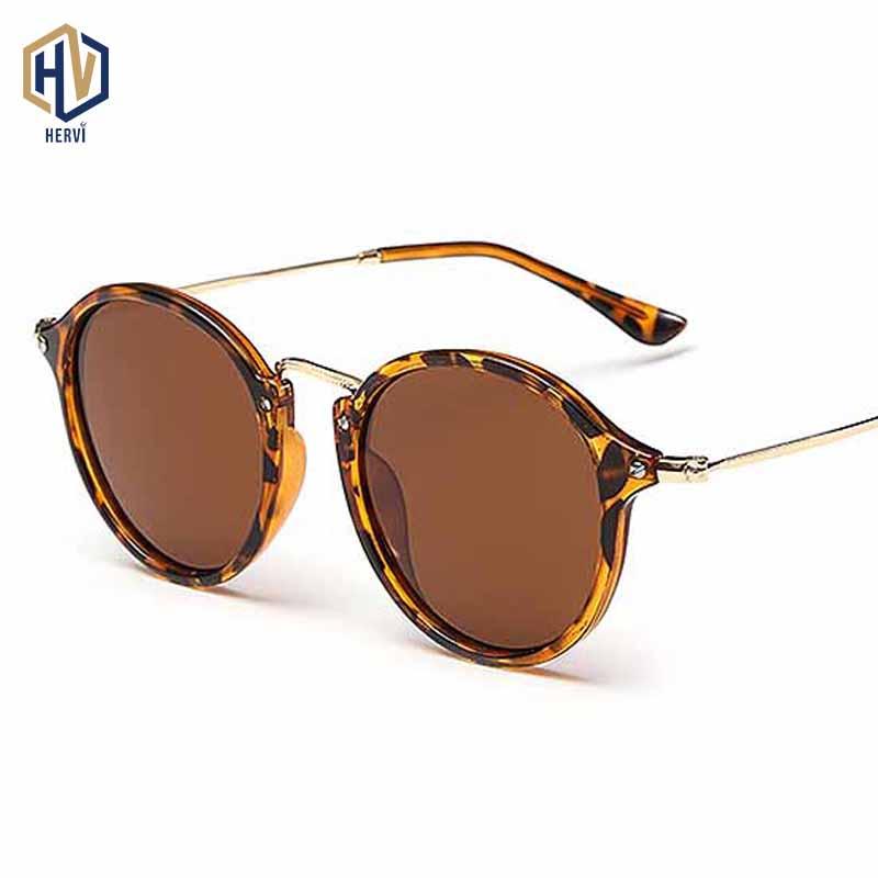 

New Arrival Round Sunglasses Coating Retro Men Women Brand Designer Sunglasses Vintage Mirrored Glasses