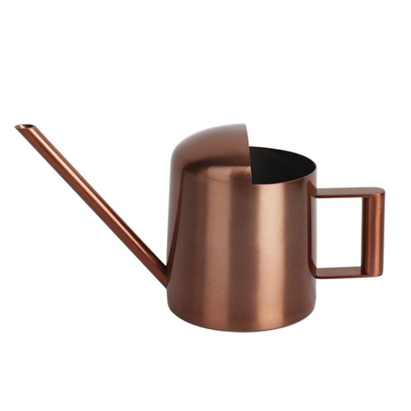 

0.3L Stainless Steel Watering Can Garden Flower Plants Long Mouth Sprinkling Pot D2TD
