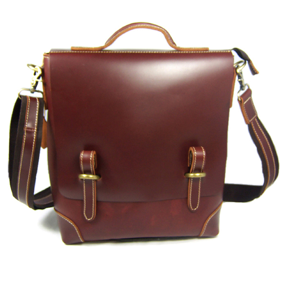 

Deluxe attack from genuine men messenger crossbody leather shoulder male tote bag m303