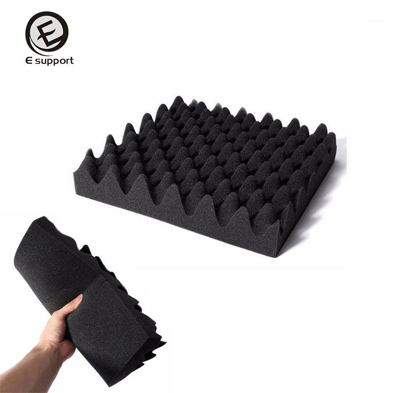 

EE support 10Pcs 30X30X2cm Car KTV Acoustic Foam Soundproofing Sound Proofing Absorption Egg Studio Deadening Insulation Sales1
