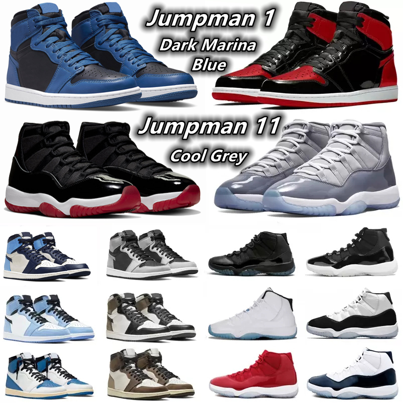 

1 1s mens Basketball Shoes Visionaire Bred Patent Royal Rebellionaire Yellow Toe Heritage Dark Mocha Shadow Georgetown Men Women Trainers Sports Sneakers With Box, Color#33