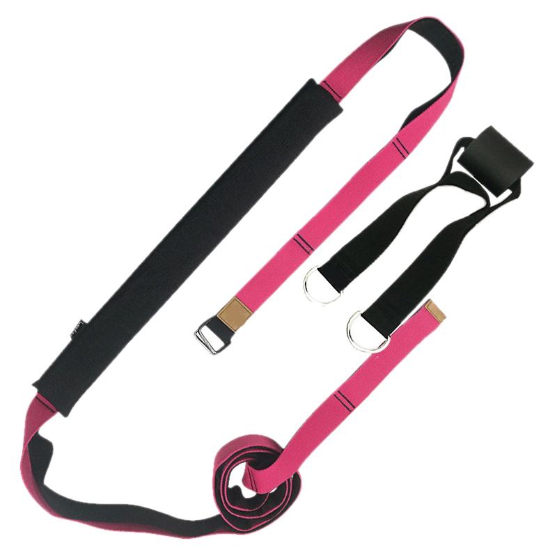 

Leg Stretcher Yoga Strap Door Flexibility Trainer Backbend Assist Stretch Out Strap, Red