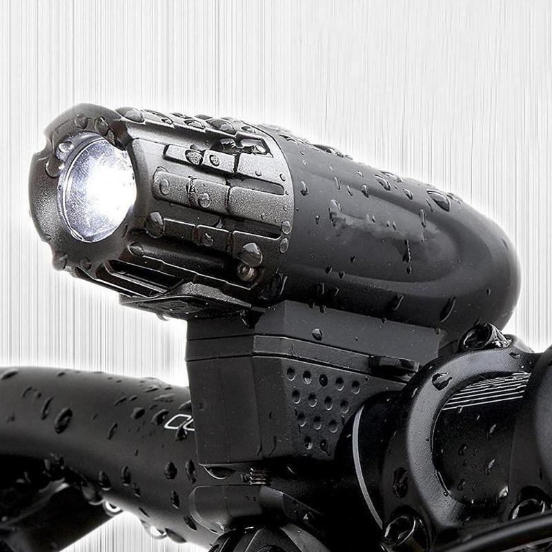 

USB Rechargeable Waterproof Bike LED Front Light Safety Bicycle Cycling Lamp1