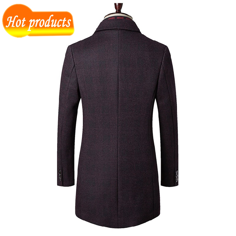 

2021 New Arrival Quality Coat, Jackets, Fine Mixtures Wind Jacket Winter Coat Wool K4CT, Black