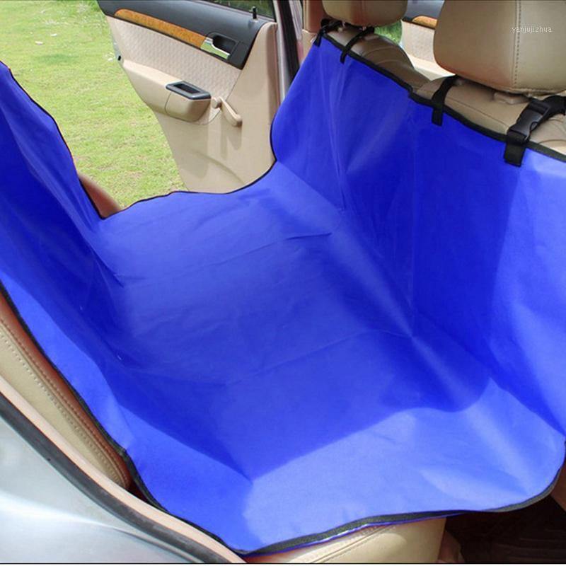 

Pet Carriers Oxford Fabric Pet Car Seat Cover Dog Car Back Seat Carrier Waterproof Mat Hammock Cushion Protector1