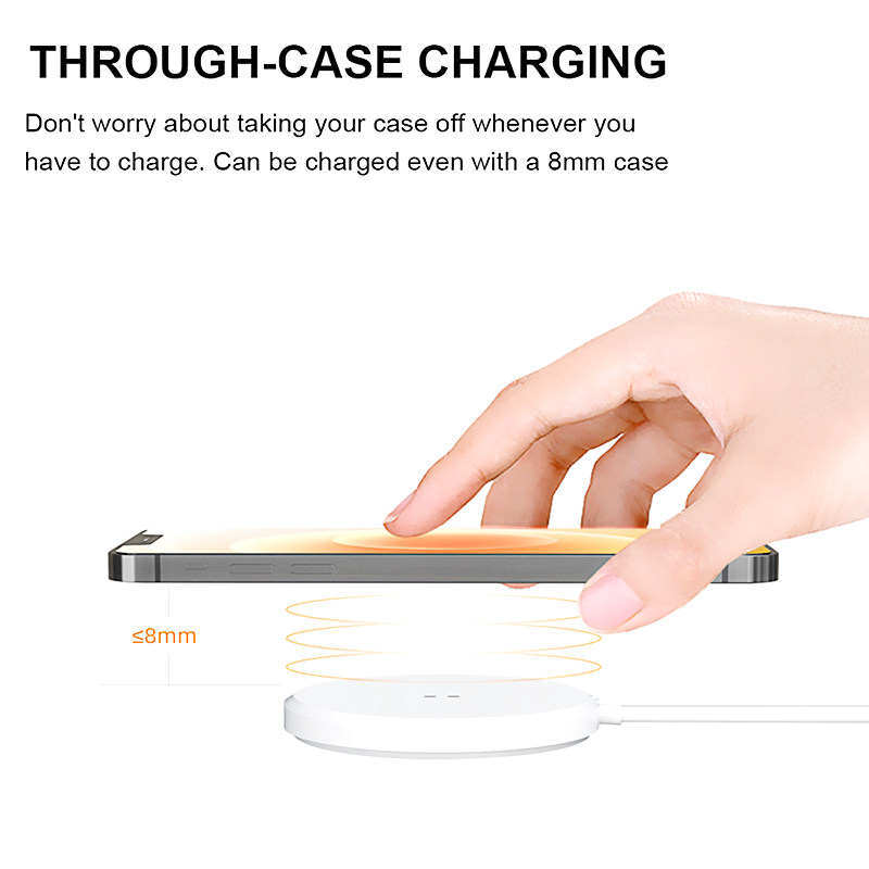 Newest Wireless Charger Universal 15W Chargers For Android IOS Cell Phones Fast Charger With Retail Pack-image-632153760