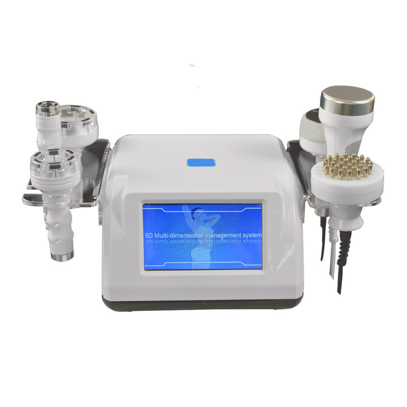 6 in1 40k Cavitation Slimming Machine Microcurrent Multifunctional 5D Body Sculpting Vacuum Rf Body Massager Shaping