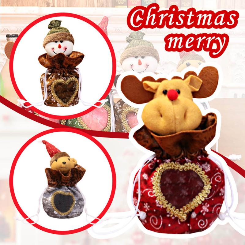 

Christmas Candy Gift Storage Box Christmas Decorations For Home Gift Bags For Kids Navidad Decorations Storage