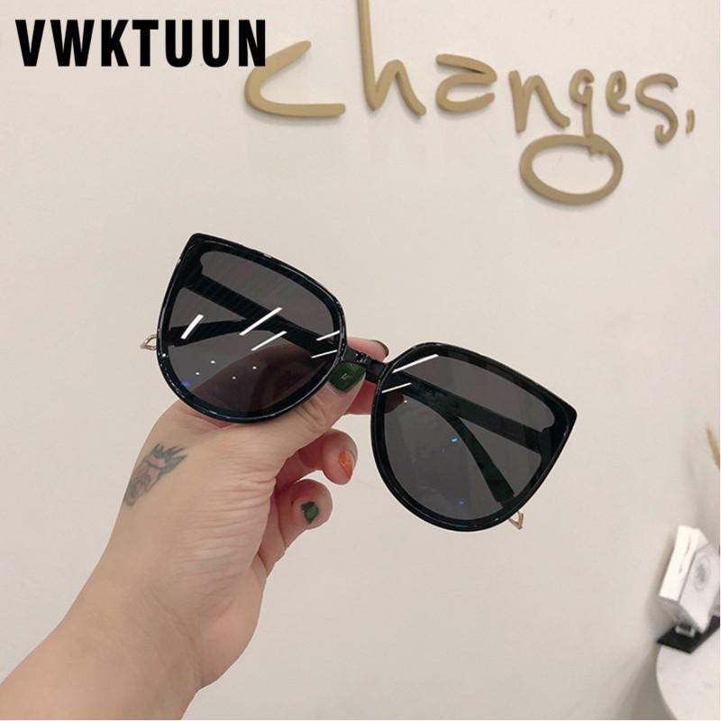 

VWKTUUN Fashion Sunglasses Women Cat Eye Shades Oversized Sun glasses Big Frame Cateye Sunglass Vintage Outdoor Sport Eyewear