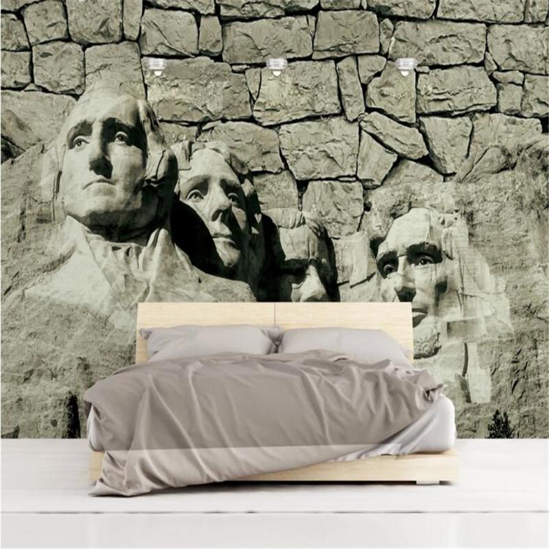 

Milofi customized 3D large wallpaper mural European relief character TV background wall paper, Silk cloth