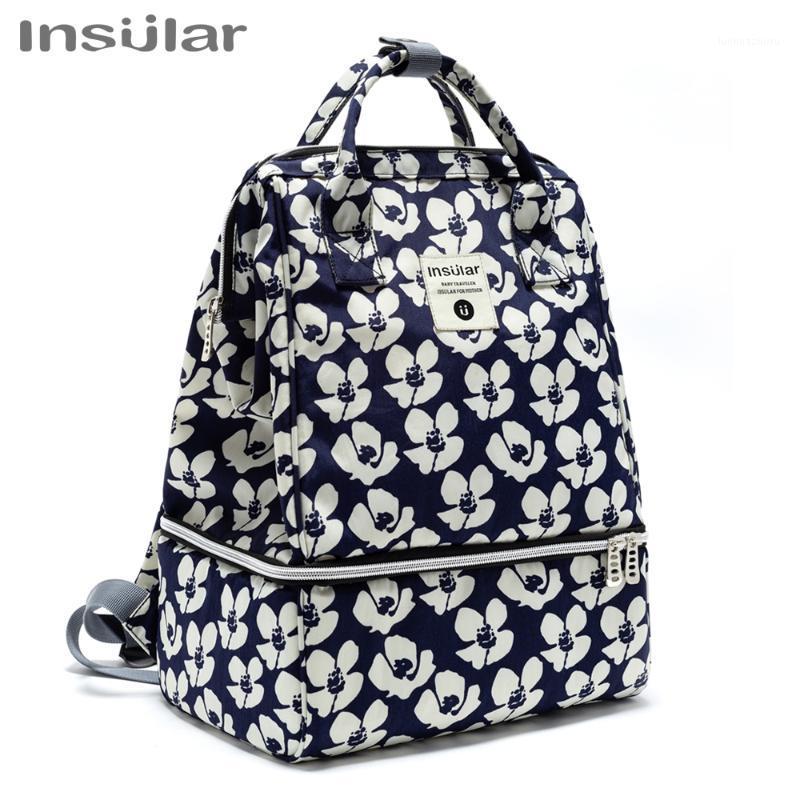 

Insular Diaper Bag Baby Bag Mummy Maternity Nappy Waterproof Large Capacity Fashion Backbag For a Stroller1