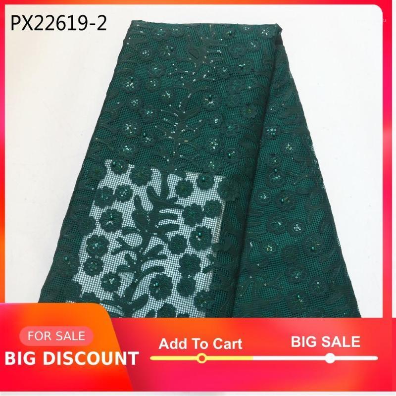 

Wholesale Green Dubai Swiss Voile Cotton Lace Fabric Simple embroidery net lace XMAS cloth1