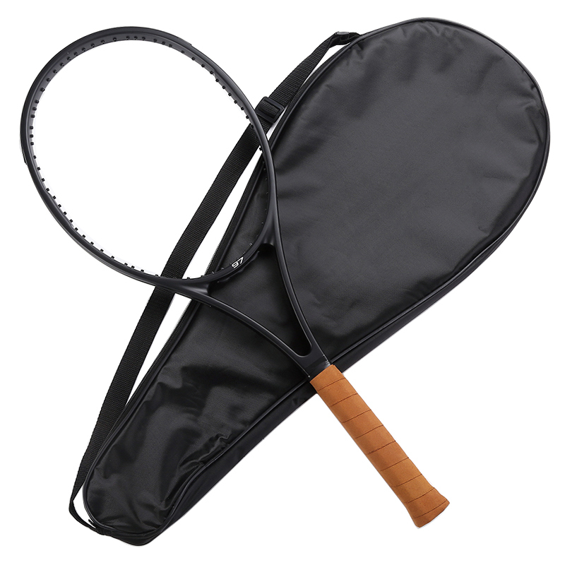

PS 97 NEW custom taiwan black Racquet tennis racket Federer tennis racket Foamed handle 4 1/4,4 3/8,4 1/2 with bag 201116