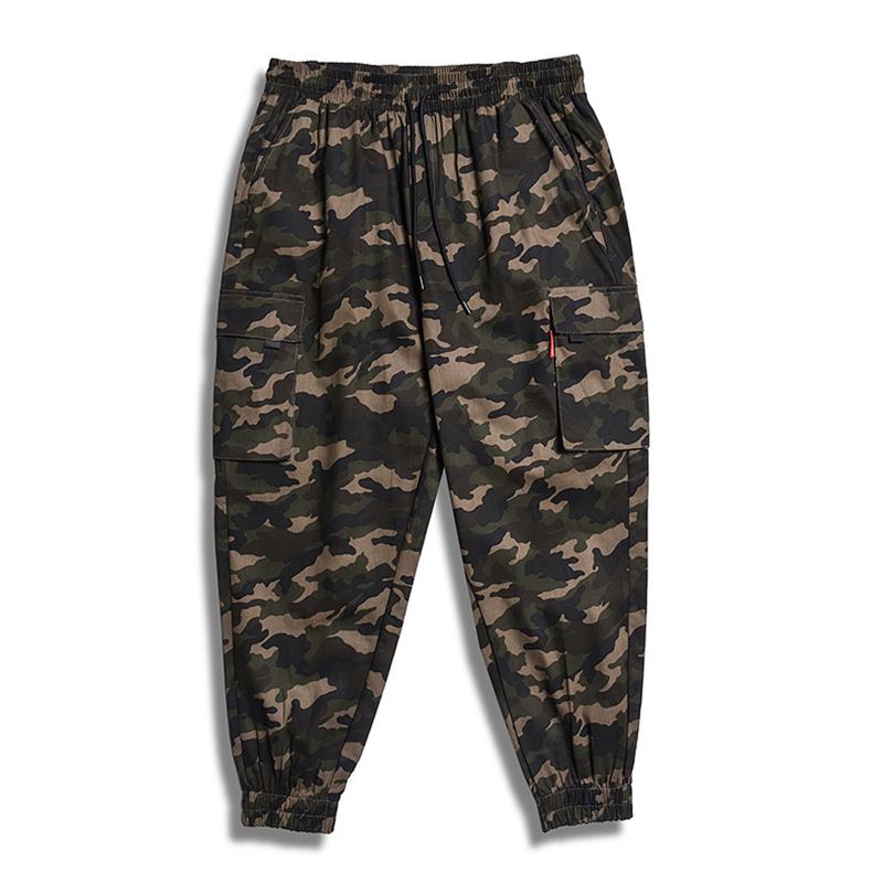 

Fashion high-quality casual pants middle-aged men large size -7XL camouflage overalls dropship, Pattern