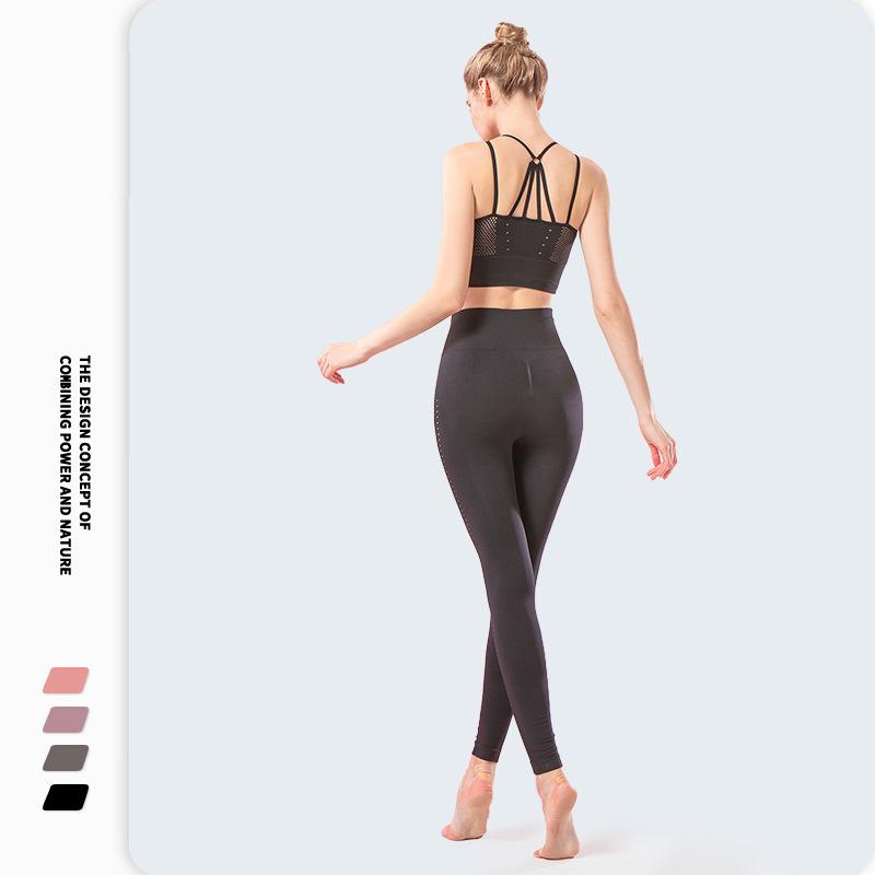 

2 Pieces Set Workout Clothes for Women Sports Bra and Leggings Set Sports Wear for Women Gym Clothing Athletic Yoga, Black