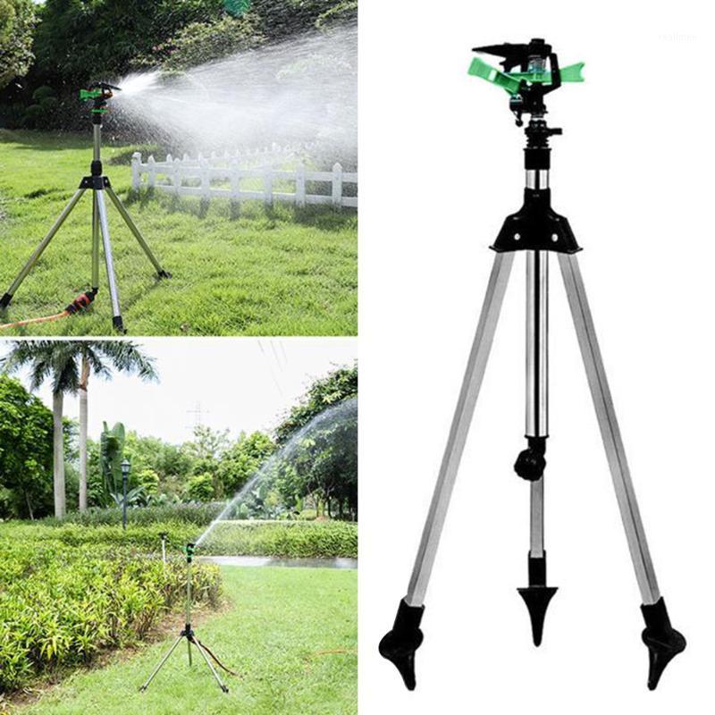 

Stainless Steel Tripod Watering Kits Garden Sprinkler Lawn Irrigation Drip Support Bracket for Grass Lawn Yard Garden1, As pic