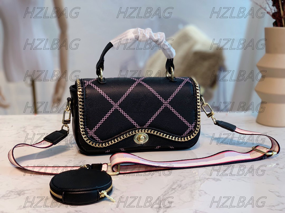 

Mylockme Designer Bags stitched motif quilted Twist Pont 9 Soft Letter Flower Purses Designers Handbags Compact crossbody Luxurys Bags messenger bag, 02