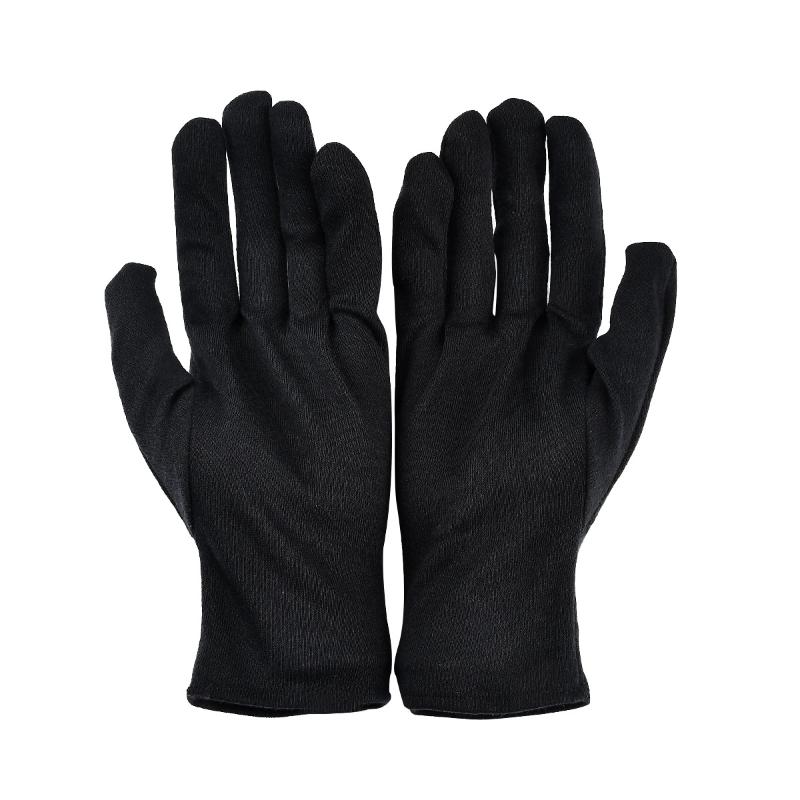 

Garden Driving Etiquette Thin Cotton Stretch Gloves 1 Hand Kitchen Cleaning Household Tight Jewelry Pair Glove Black