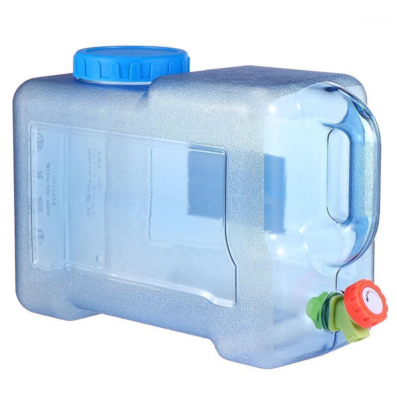 

5/8/12L Outdoor Water Tank T Water Container With Faucet Camping Picnic Storage Bucket Car Bucke1, 5l