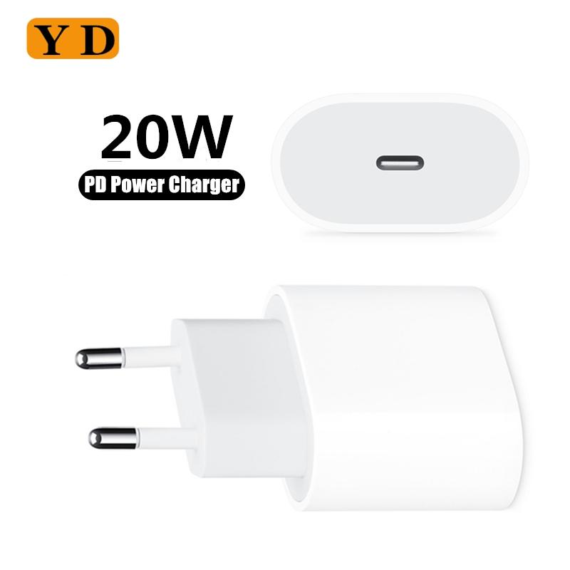 

EU /US/UK 20W PD fast charger For iphone 12 Pro Max USB Adapter Plug for Apple 11for Samsung for HUAWEI