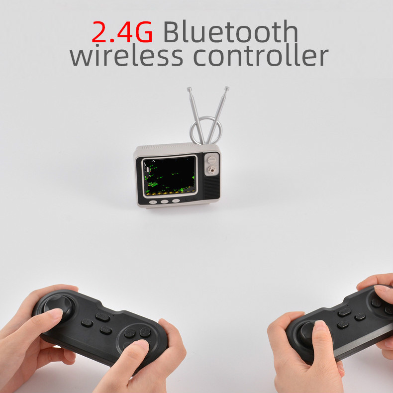 

Mini Retro TV Game Console Handheld Video Game Console Digital Watch Built-in 108 Different Games For NES AV Out GV300