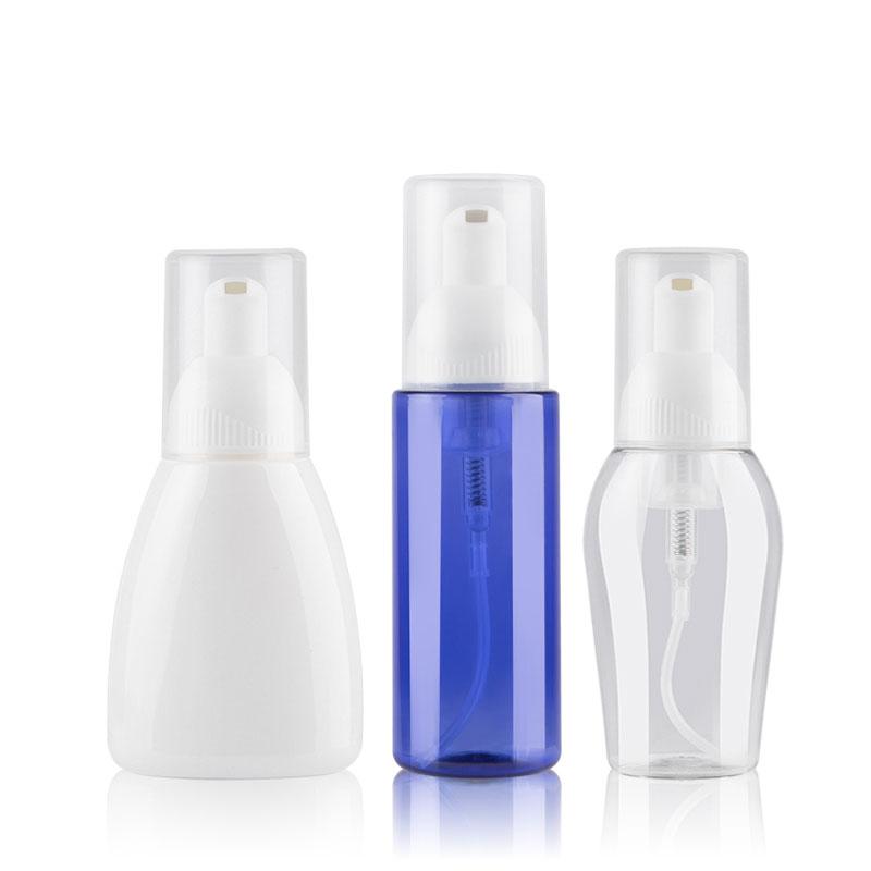 

24 X 50ml 80ml Foaming Pump Plastic Bottle Liquid Soap Foam Container Bottles For Cosmetics Lotion Personal Care Packaging White