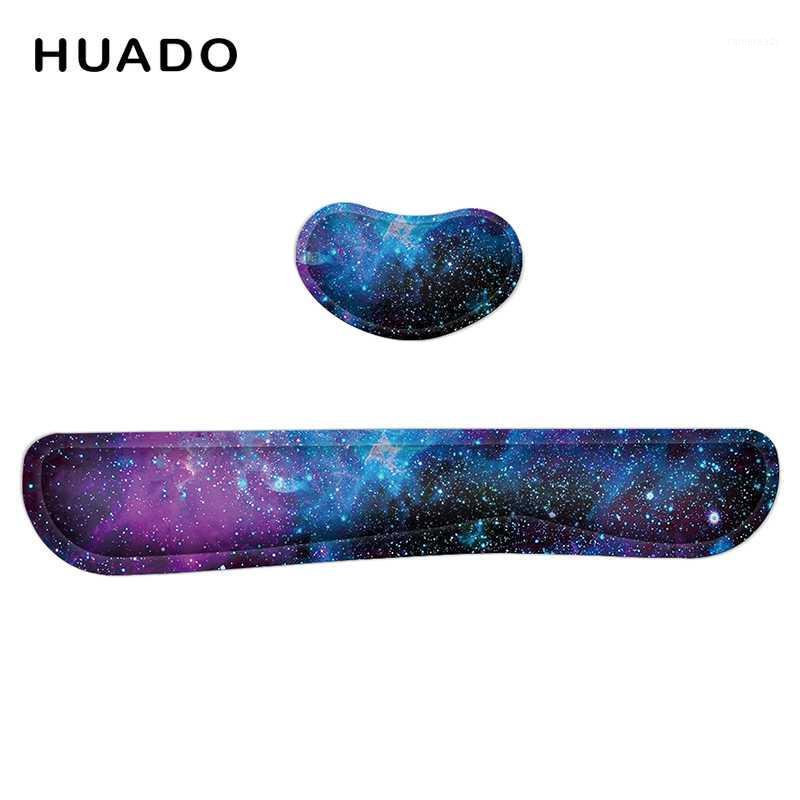

Keyboard Rest Mat and Wrist Pad Colorful Cute Pattern with Wrist Support Comfortable Hand Pad1