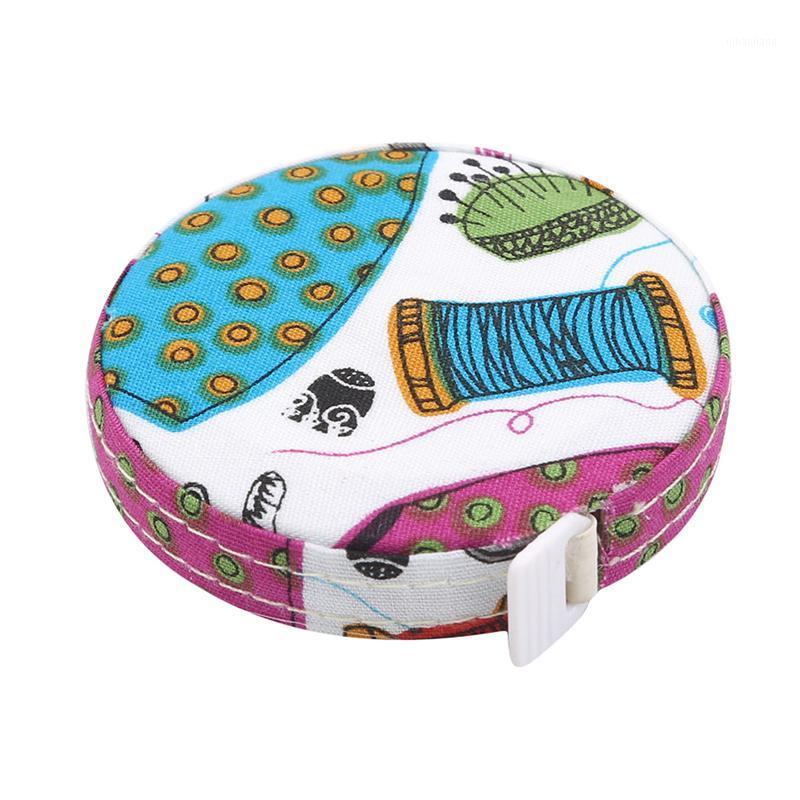 

1pc Sewing Measurement Retractable Ruler Sewing Tailor Tape Measure Printing Design Tool Supplies1