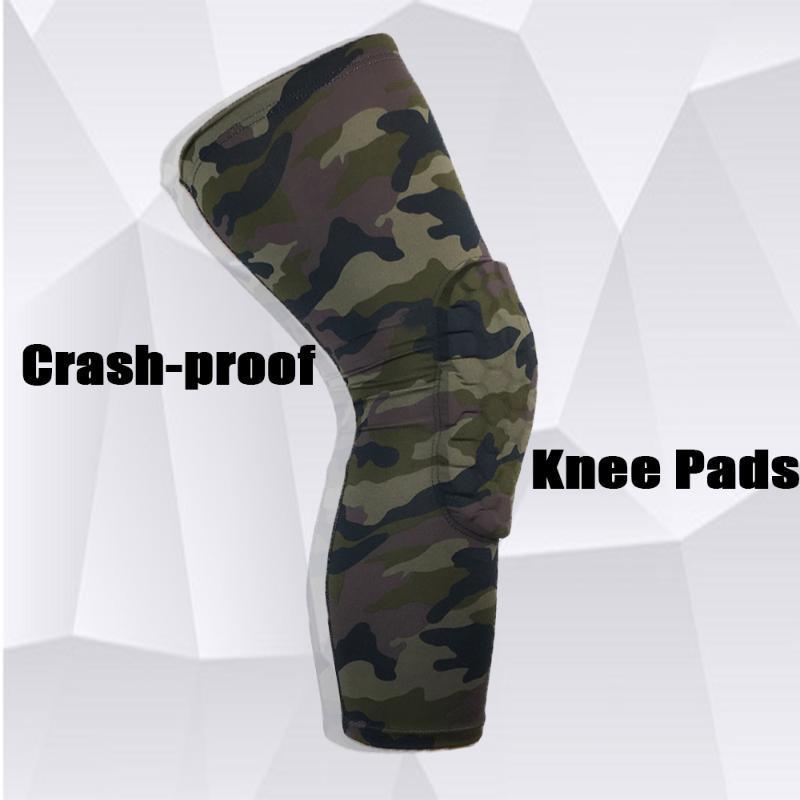 

Camouflage Crash pad Basketball sports Knee Pads Sport Safety Volleyball Kneepad Compression Socks Knee Wraps Brace Protection1