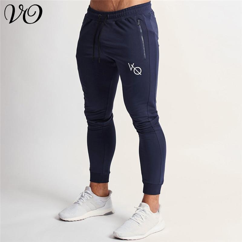

Jogger autumn fashion zipper pocket cotton casual pants fitness fashion track pants outdoor streetwear men's clothing, Black