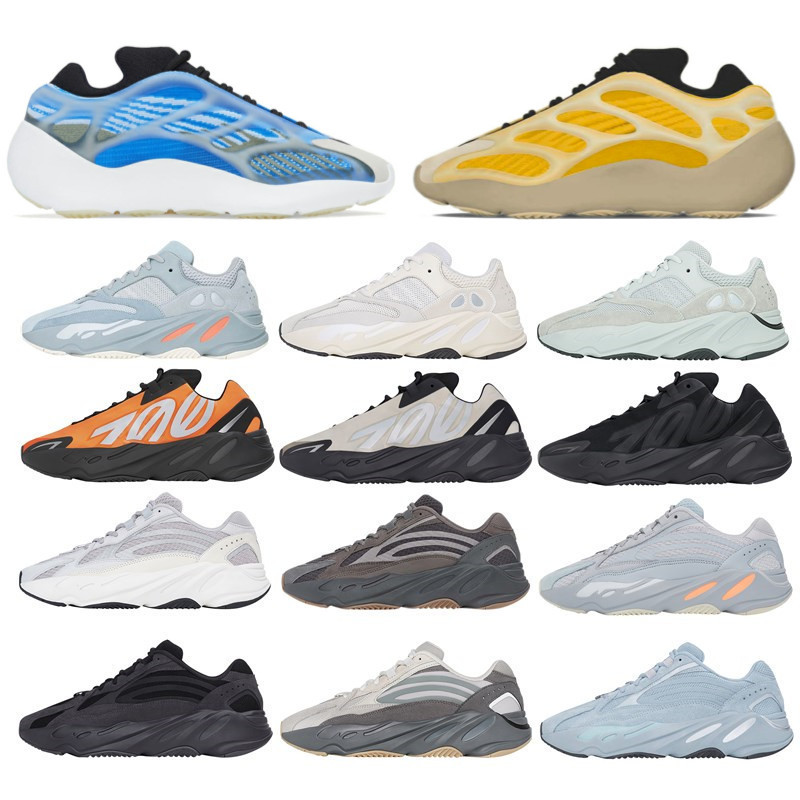 

New Kanye West V3 Azael Alvah Arzareth 700 Static Magnet Running Shoes Black Bone Oreo Asriel Zyon Mens Sneakers Women Trainers, Alien