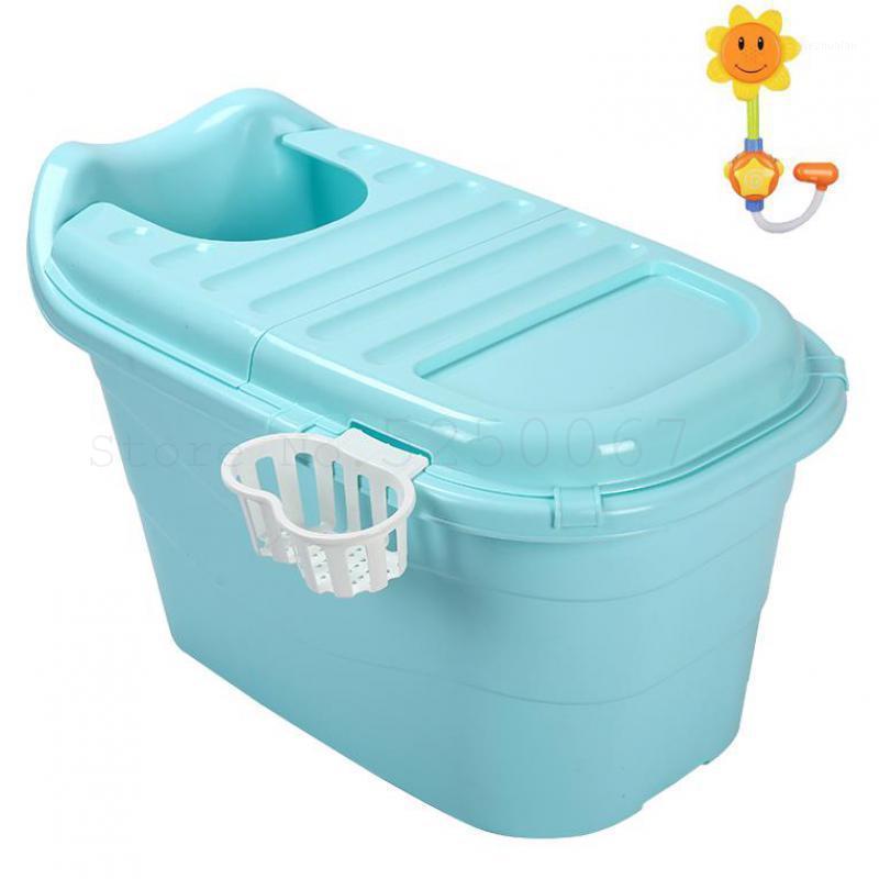 

Children's Bath Bath Baby Plastic Barrel In Household, Large Children's Barrel With Cover And Large B1