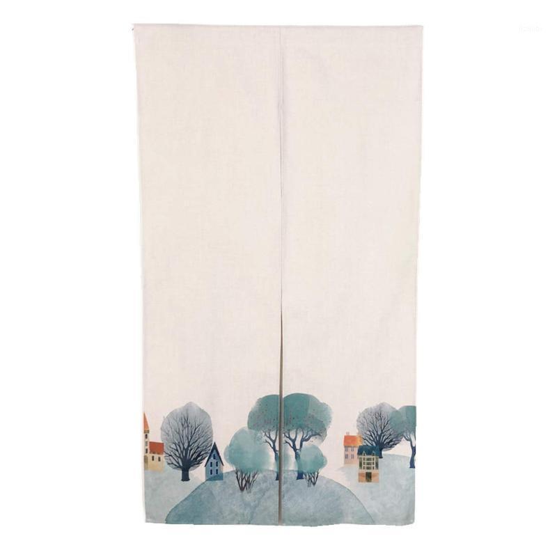 

Japanese Noren Doorway Curtain Hometown Tapestry Feng Shui Door Curtain Half1