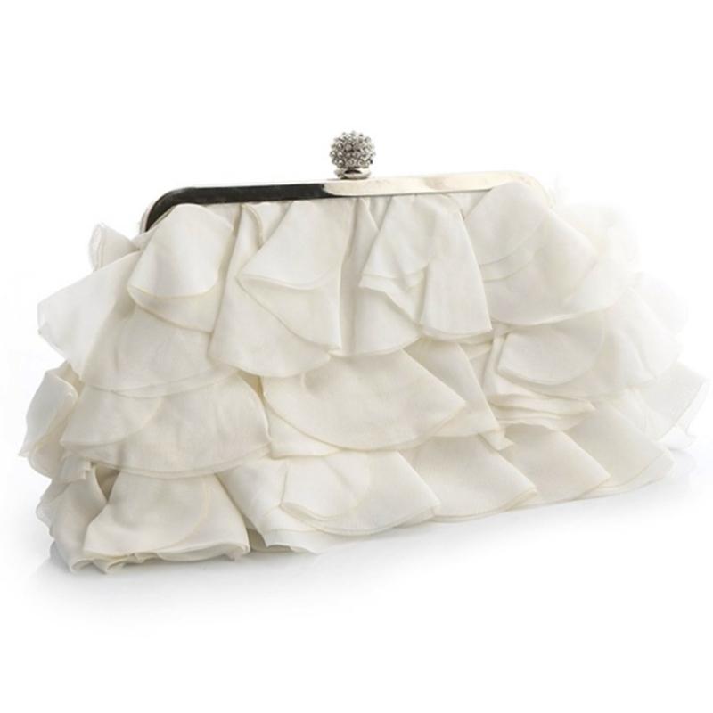 

Black/White Women Small Evening Bag Clutch Fashion Ladies Phone Bag Wallets Purses Elegant Female Party Prom Chain Handbag, Red