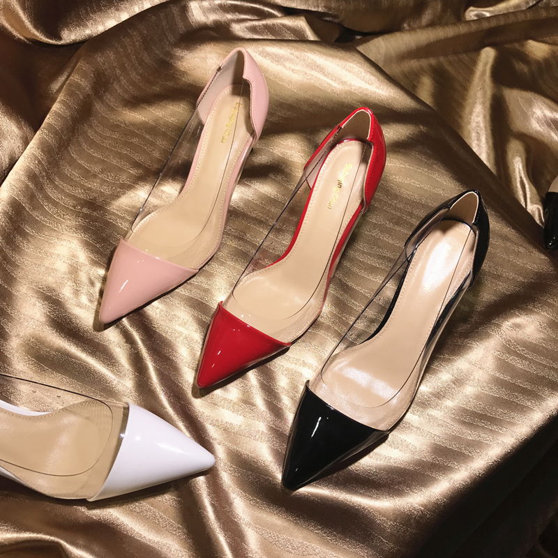 

Fashions Are Women's Sent Free of Charge. Black Bombs Patent. Foot Point. High Heels. Ejyh, 39