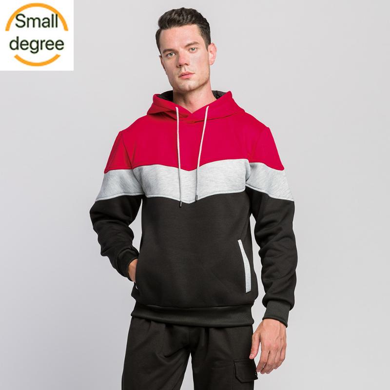 

Men' Hoodies & Sweatshirts Mens Color Matching Fashion 2021 European And American Casual Sports Tops For Men Women Man, Orange