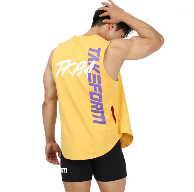 

Men Muscle Vest for Fitness Men's Loose Sports Casual Quick Dry Sleeveless Top Popular Brand Running Training Workout Tank Top1, White
