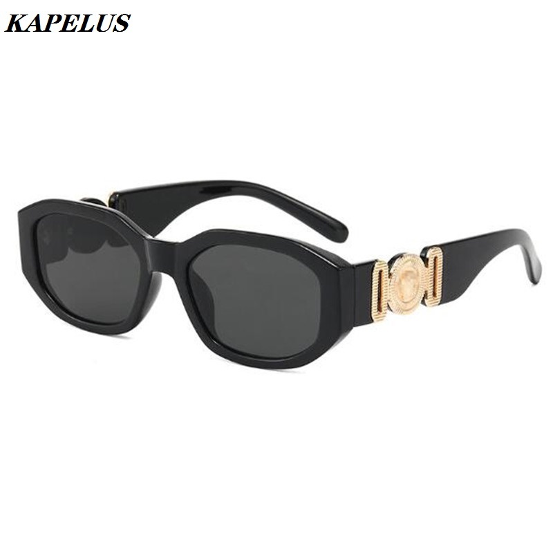 

Goggles trend color changing polarized glasses UV protection for outdoor sun visor Women's new retro square sunglasses Luxury me Q0121, White;black