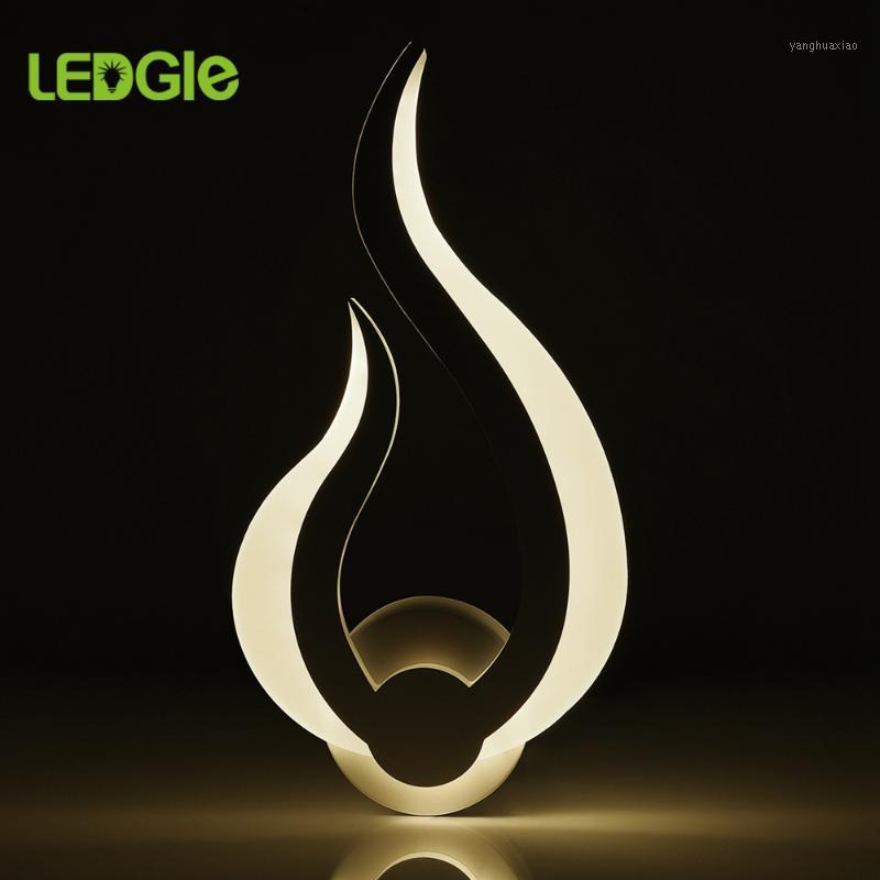 

LEDGLE 10W led wall lamps bedside modern wall light wandlamp sconce lights for home bedroom living room hallway Art Decor1