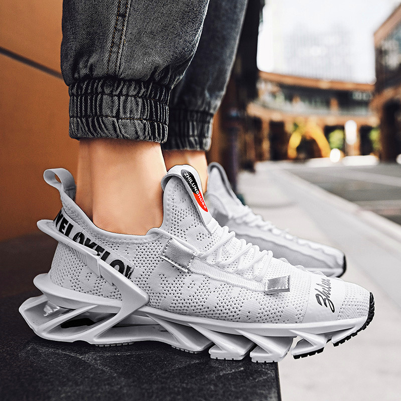 

2020 male fashion brand breathable high quality mesh summer classic casual krasovki zapatos hombre shoes, Black